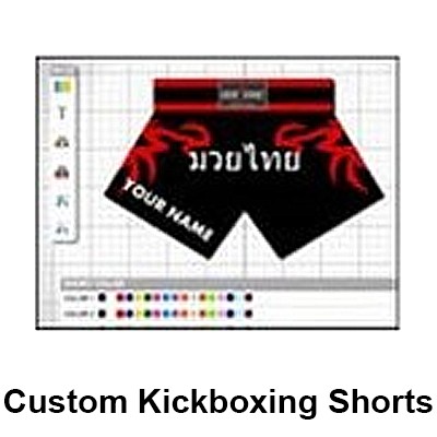 Custom kickboxing shorts