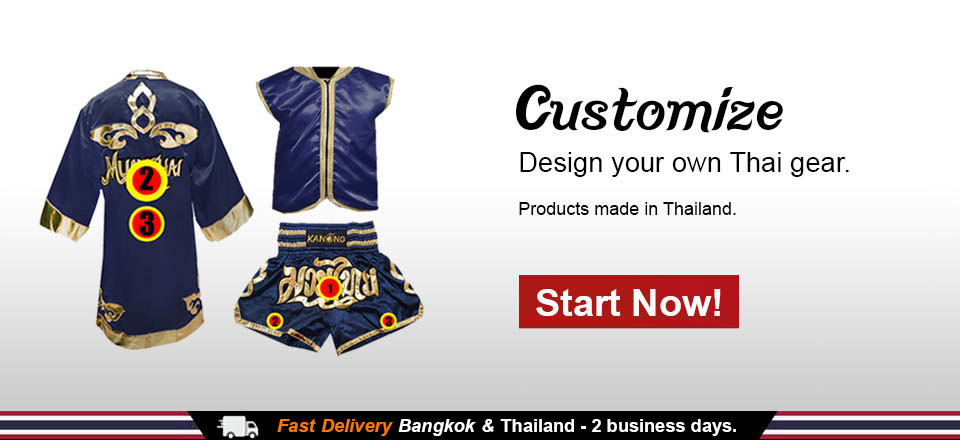 customize Muay Thai shorts